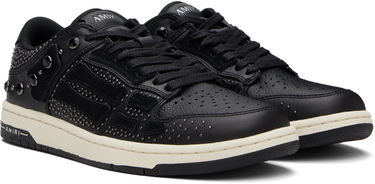 Tenisky a topánky AMIRI AMIRI Crystal Studded Skel Top Low Čierna | AMFOSR1170, 3