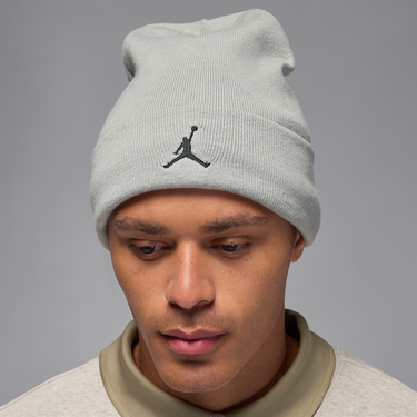 Kulicha Jordan Jordan Peak Satin-Lined Ribbed Beanie Šedá | HJ3224-077, 2