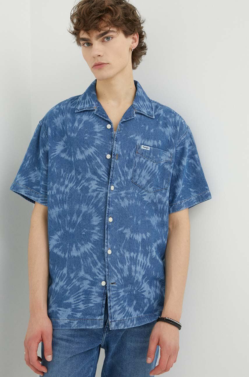 Košeľa Wrangler Denim Shirt Navy | W5J96O41I, 0