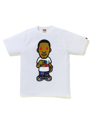 Tričko BAPE Kid Cudi x Tee Biela | 001TEG731904XWHT