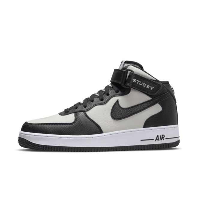 Tenisky a topánky Nike Stüssy x Air Force 1 Mid "Black" Čierna | DJ7840-002, 0