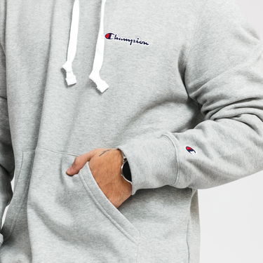Mikina Champion Hooded Sweatshirt Šedá | 214780 F20 EM031 NOGM, 2