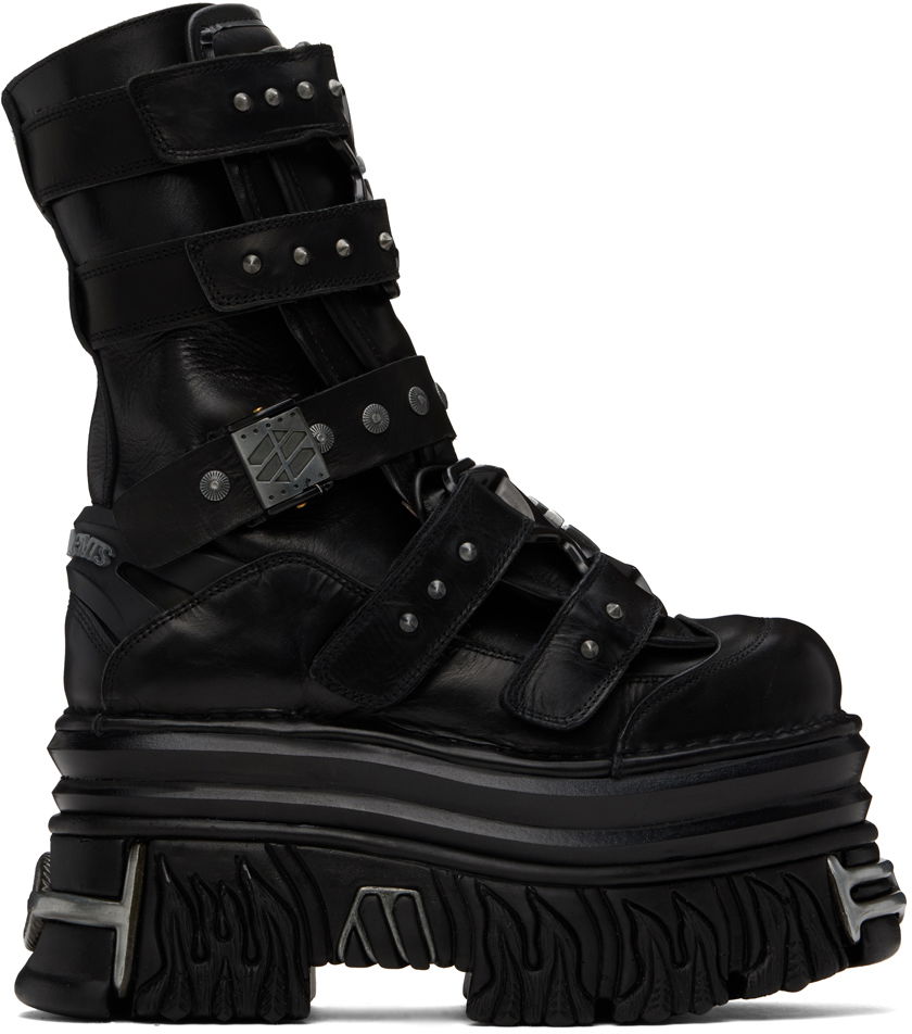 Tenisky a topánky VETEMENTS New Rock Edition Gamer Boots Čierna | UA65BO100B, 0