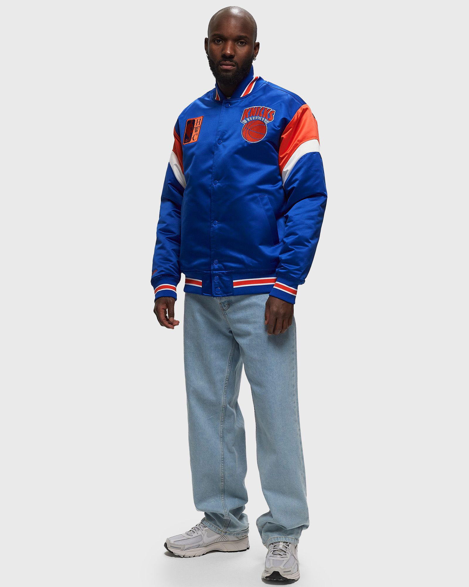 NBA HEAVYWEIGHT SATIN JACKET NEW YORK KNICKS