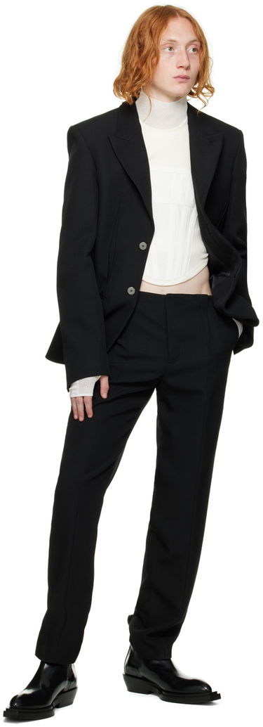 Nohavice Dion Lee Tapered Formal Trousers Čierna | C2066P22, 3