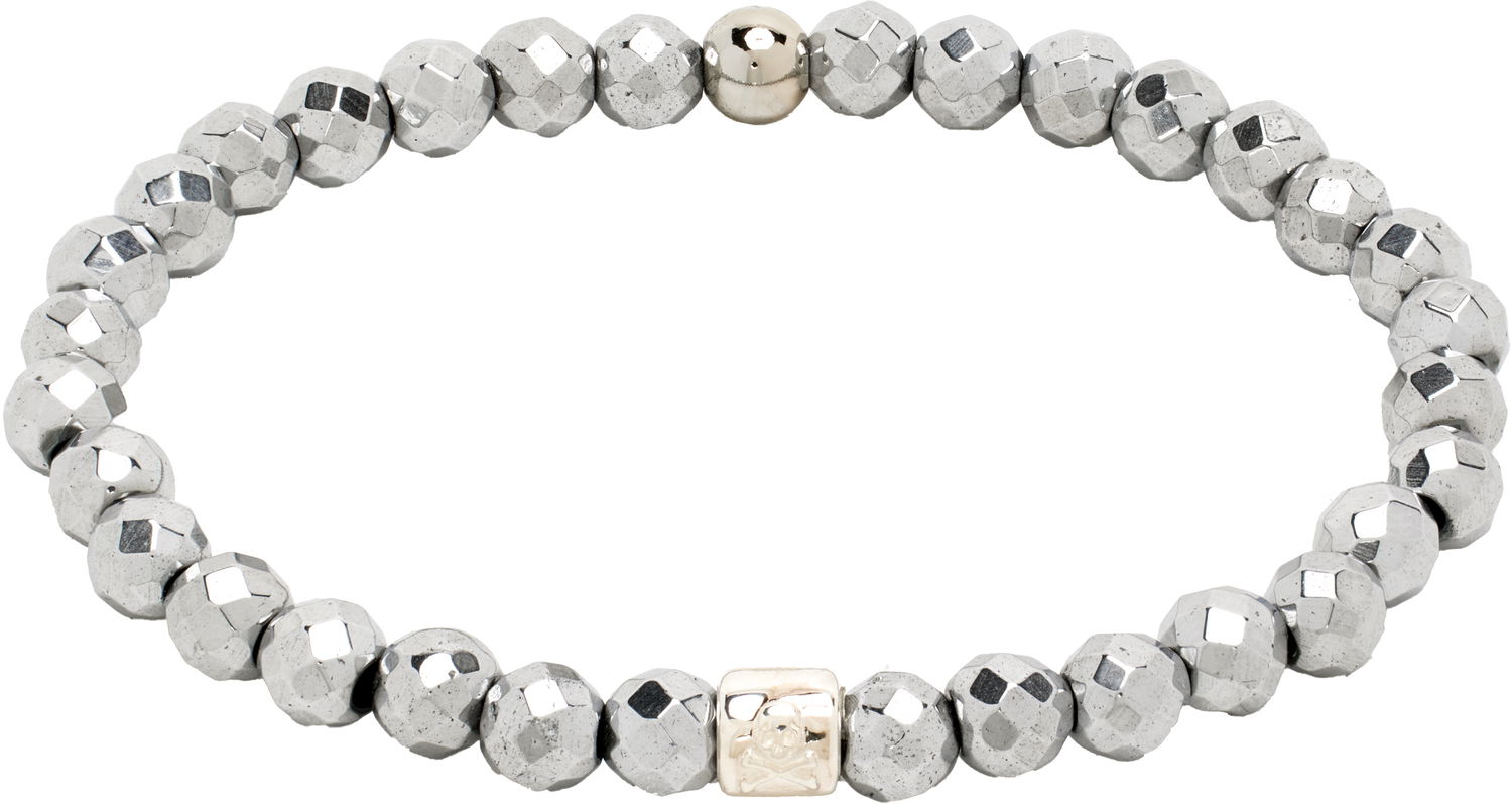 Náramok Mastermind WORLD Mastermind World Glass Beads Bracelet Metalická | MW25S14-BR003, 1