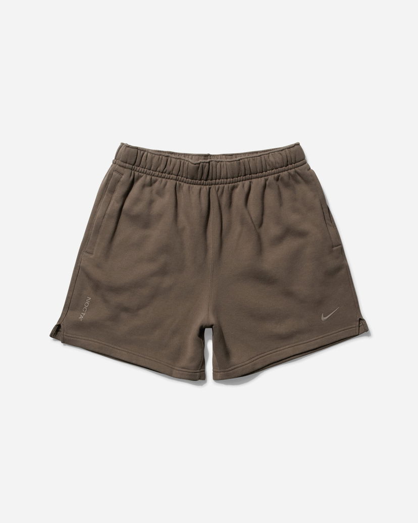 Šortky Nike NOCTA Fleece Shorts Olive Grey Šedá | FQ0408-040