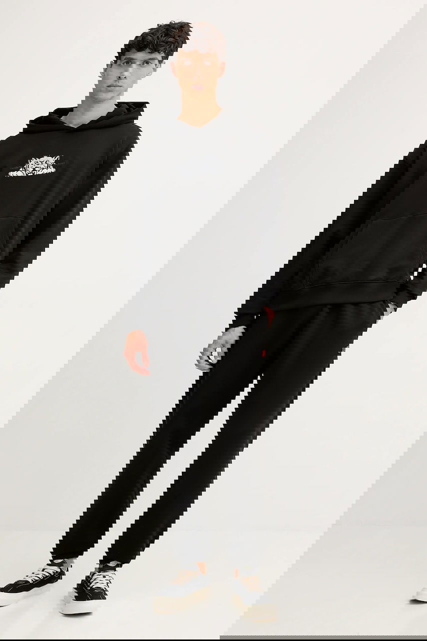 Tepláky KENZO Kenzo Cotton Sweatpants Čierna | FE65PA8254MF, 1