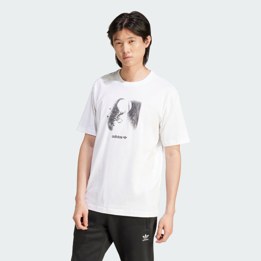 Tričko adidas Performance Training Supply Street Tee 5 Biela | IY3430, 0