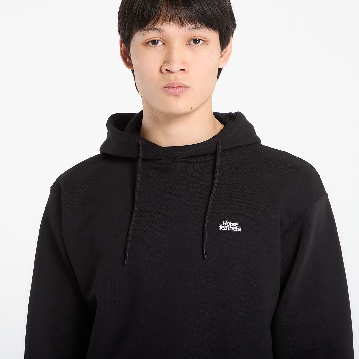 Mikina Horsefeathers Agent Hoodie Čierna | SM1397A, 1