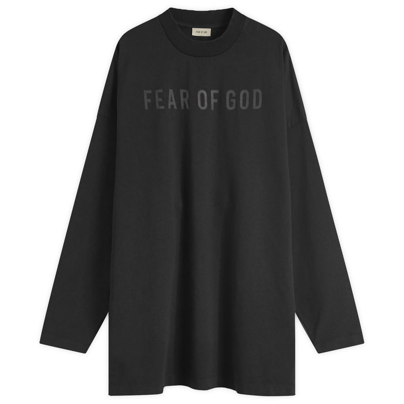 Tričko Fear of God Long Sleeve Thunderbird Logo T-Shirt Čierna | FG24FW50-10175EGHWJ-001