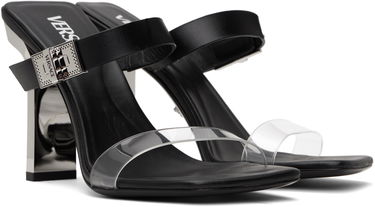 Starostlivosť o obuv Versace Versace Medusa Heeled Sandals Čierna | 1017187_1A08651_1B00P, 3