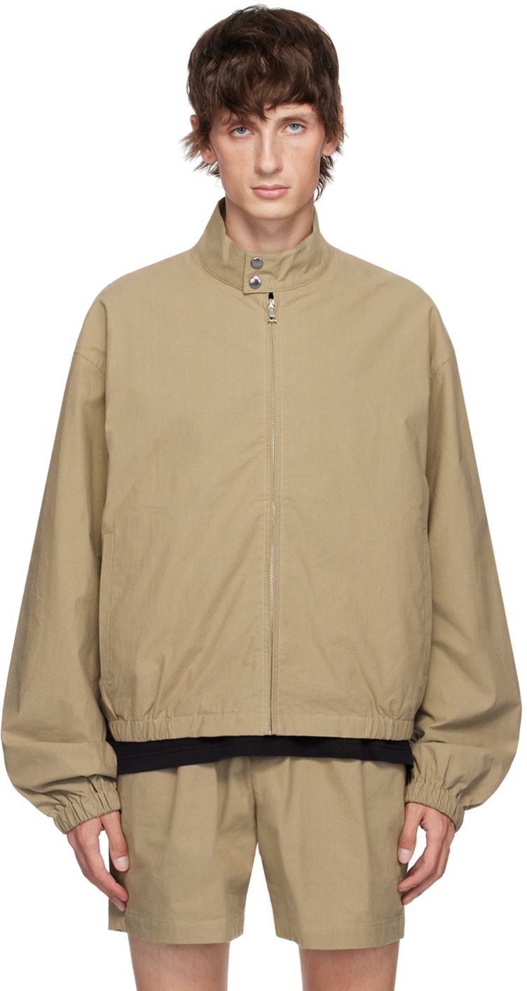 Bunda John Elliott Beige Cotton Harrington Jacket Béžová | H298G109262S, 0