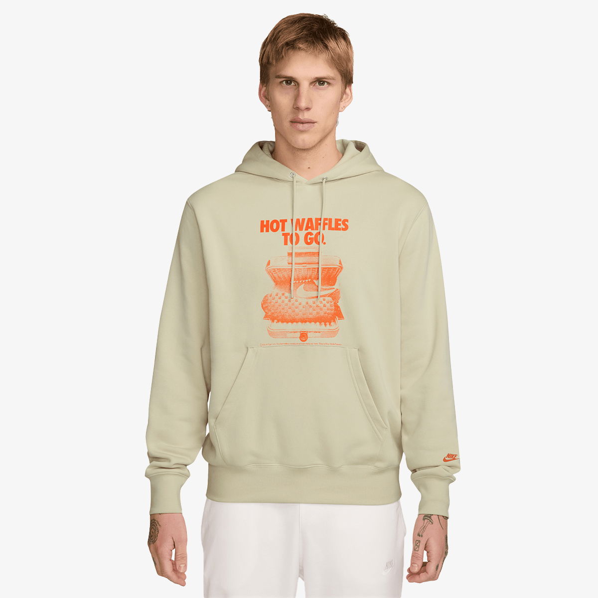 Mikina Nike GX Club Hoodie Béžová | HV0852-229, 0