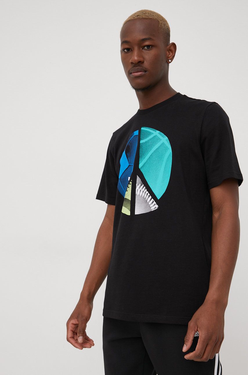 Tričko adidas Originals Multiplicity Graphic Čierna | HE4821, 0
