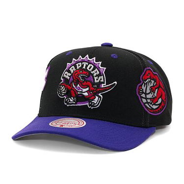Šiltovka Mitchell & Ness Overbite Pro Snapback Hwc Toronto Raptors Black Fialová | HHSS6729-TRAYYPPPBLCK, 0