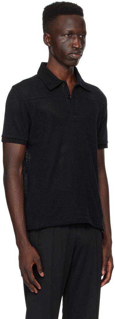 Polo tričko Courrèges Mesh Knit Polo Béžová | 124JPO025JS0069, 4