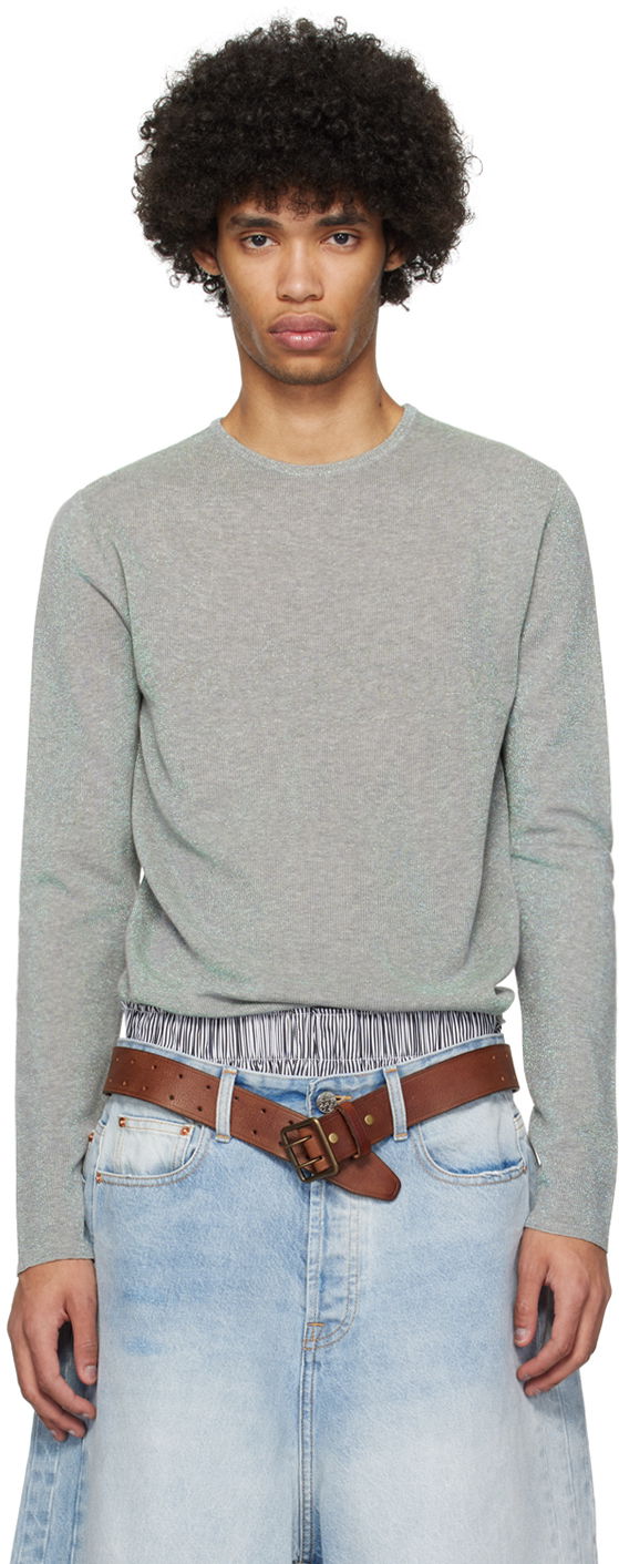 Sveter ERL ERL 'Make Believe' Sweater Šedá | ERL08N325, 0