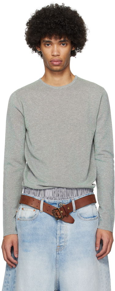 Sveter ERL ERL 'Make Believe' Sweater Šedá | ERL08N325, 0