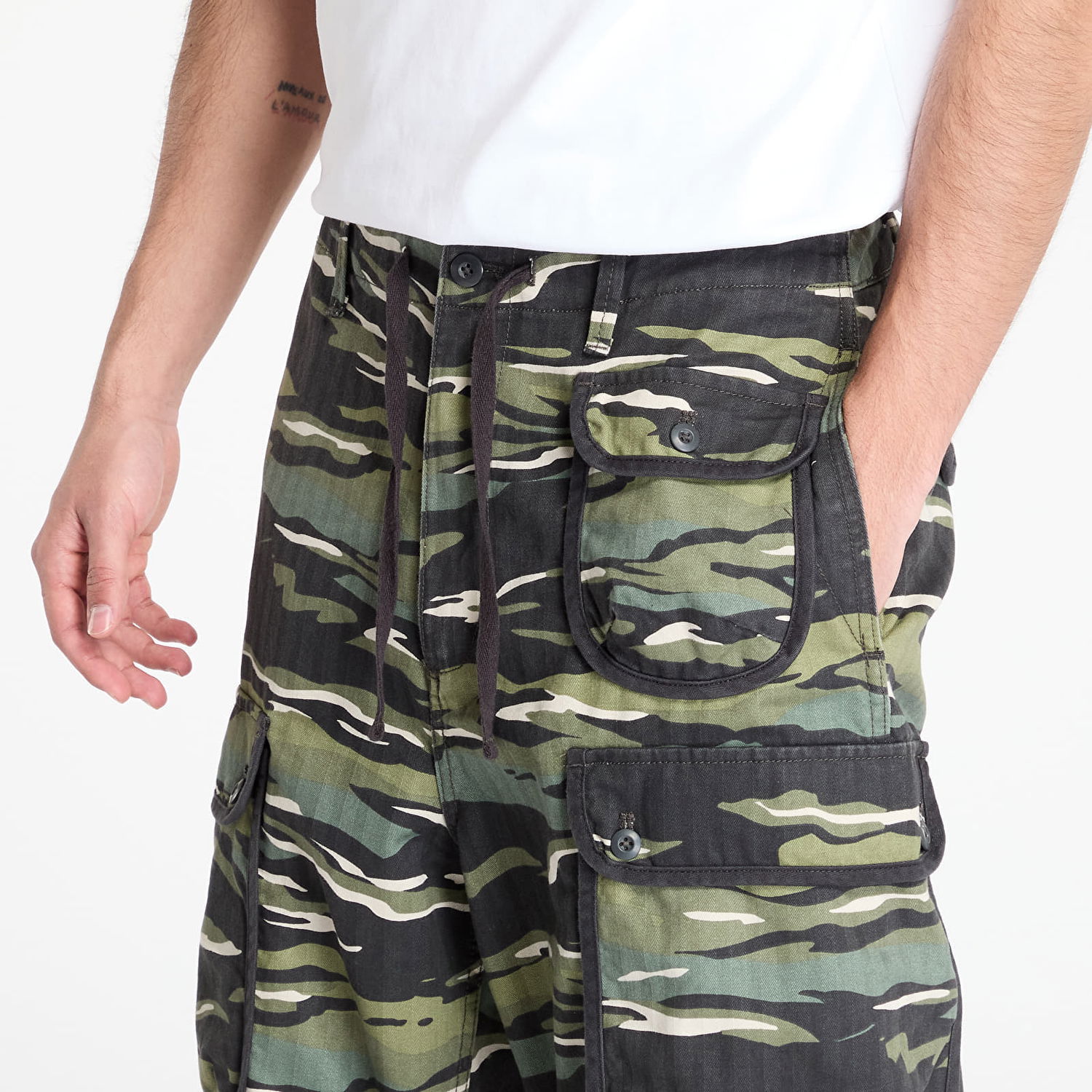 Cargo nohavice Vans LX Terrain Cargo Pant Camo Rôznofarebný | VN000MECCMA1, 1