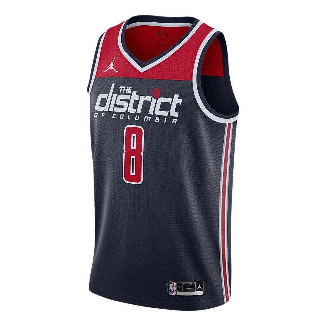 Dres Jordan NBA Washington Wizards Rui Hachimura Jersey Modrá | CV9497-420, 0