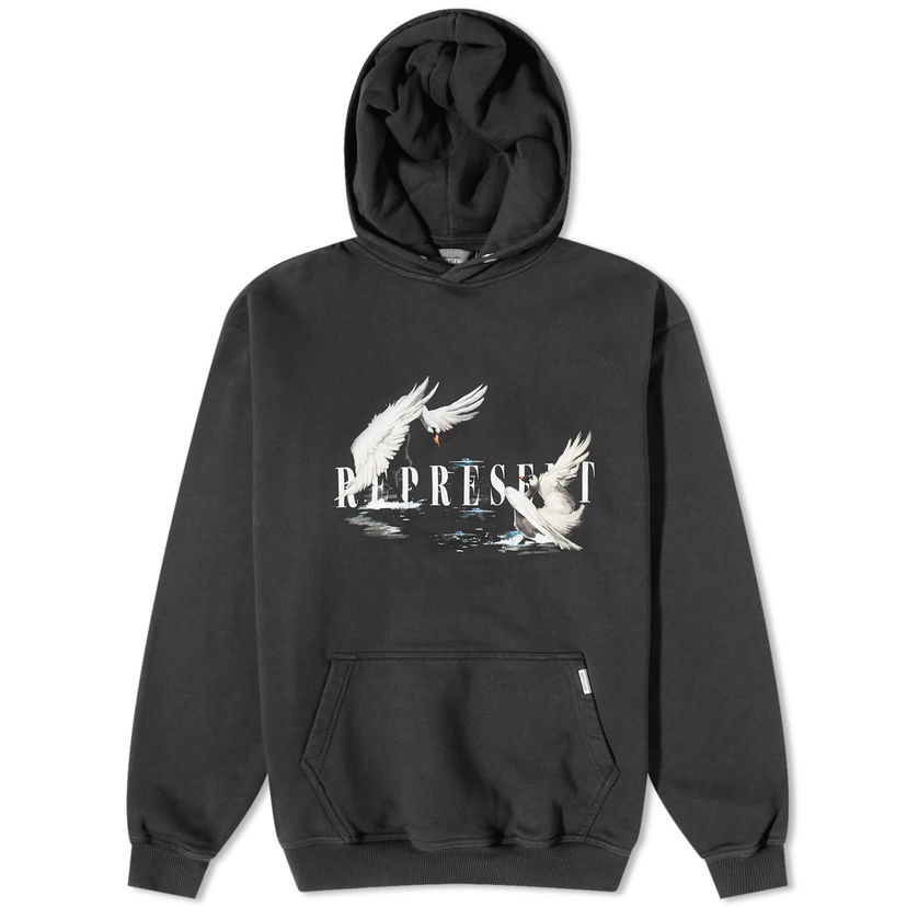 Mikina Represent Clo Swan Hoodie Čierna | MH4017-171