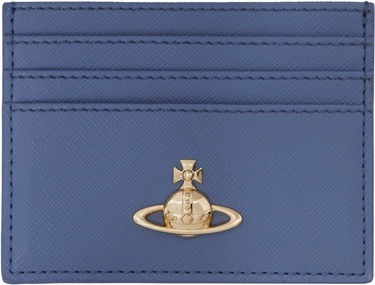 Peňaženka Vivienne Westwood Vivienne Westwood Flat Card Holder Modrá | 54030004W-S0021-, 0