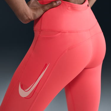 Legíny Nike Nike Fast 7/8 Mid-Rise Leggings Ružová | HV8555-814, 2