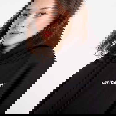 Mikina Carhartt WIP Carhartt WIP Hooded Caps Sweat Čierna | I036066.89XX, 1