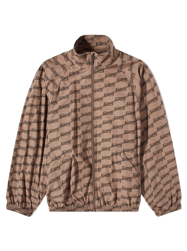 Vetrovka Balenciaga Monogram BB Tracksuit Jacket Hnedá | 704495-TML36-9378