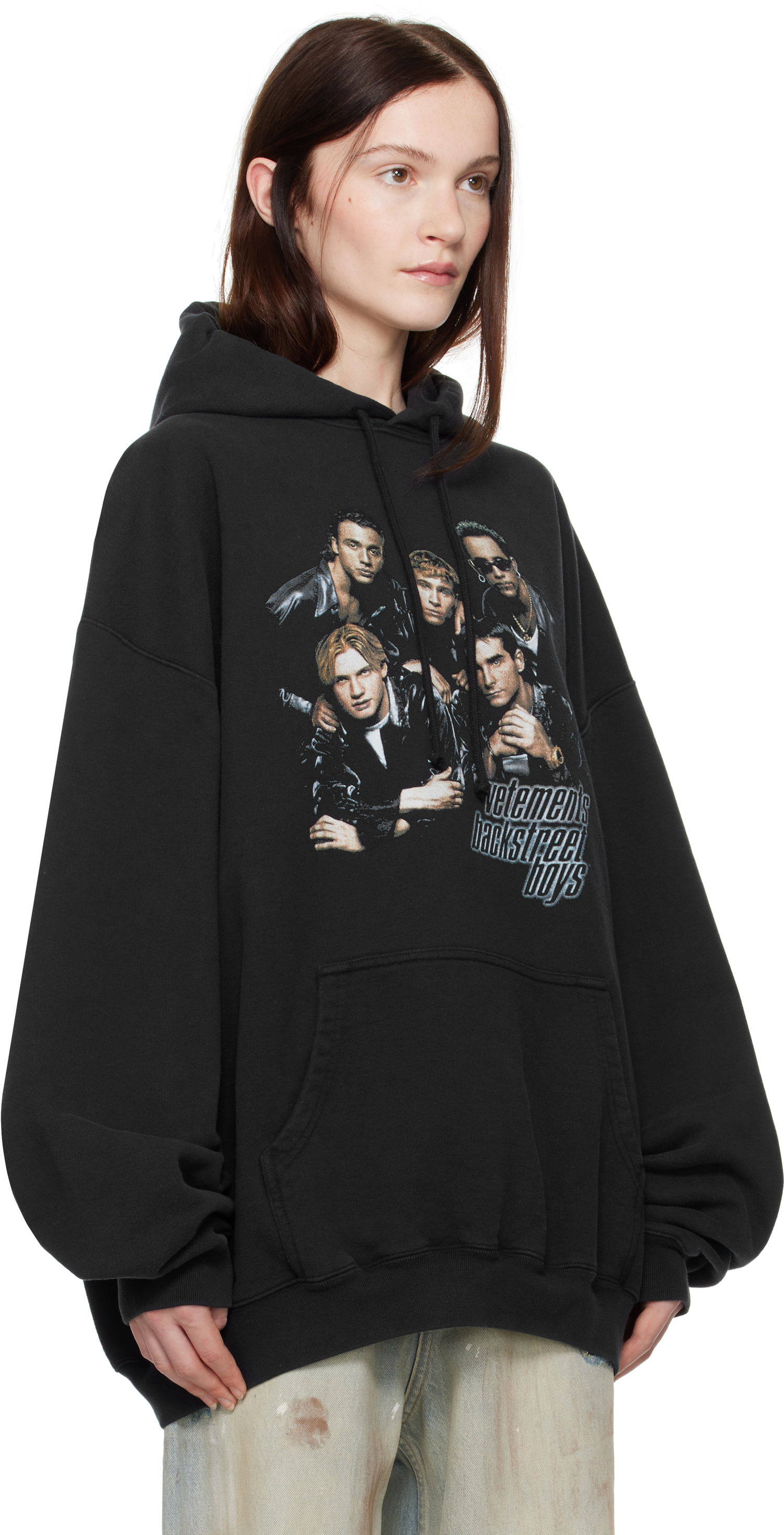 Mikina VETEMENTS Vetements Backstreet Boys Print Hoodie Čierna | UA66HD700B, 1