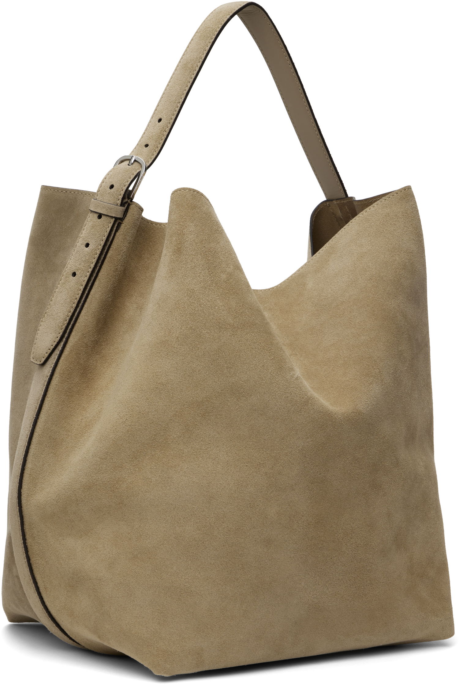 Kabelka TOTEME TOTEME Belted Suede Tote Béžová | 234-WAL853-LE0004, 1