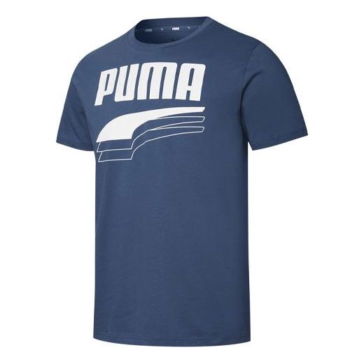 Tričko Puma Rebel Bold Graphic T-Shirt Modrá | 583867-43