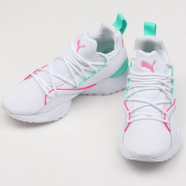 Tenisky a topánky Puma Muse Maia Street 1 Wn's white - knockout pink Biela | 367355 02, 2