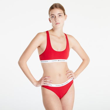Podprsenka Tommy Hilfiger Icon 2.0 Unlined Bralette Červená | UW0UW03820 XLG, 1