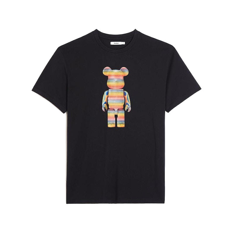 Tričko PANGAIA Pangaia x Haroshi x Medicom Toy Recycling T-Shirt Čierna | 752-148-0002