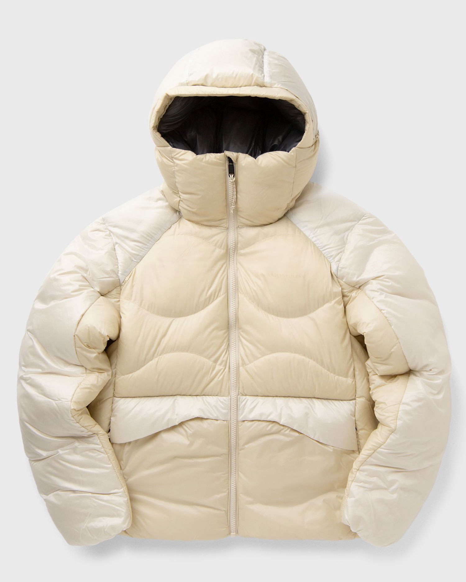 Prešívaná bunda Peak Performance HeliuDiamond Fuse Hooded Down Jacket Béžová | G80435010, 0