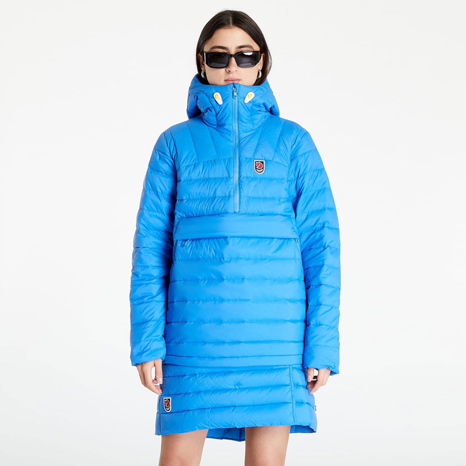 Prešívaná bunda FJÄLLRÄVEN Expedition Pack Down Anorak W Modrá | F86376-525, 0