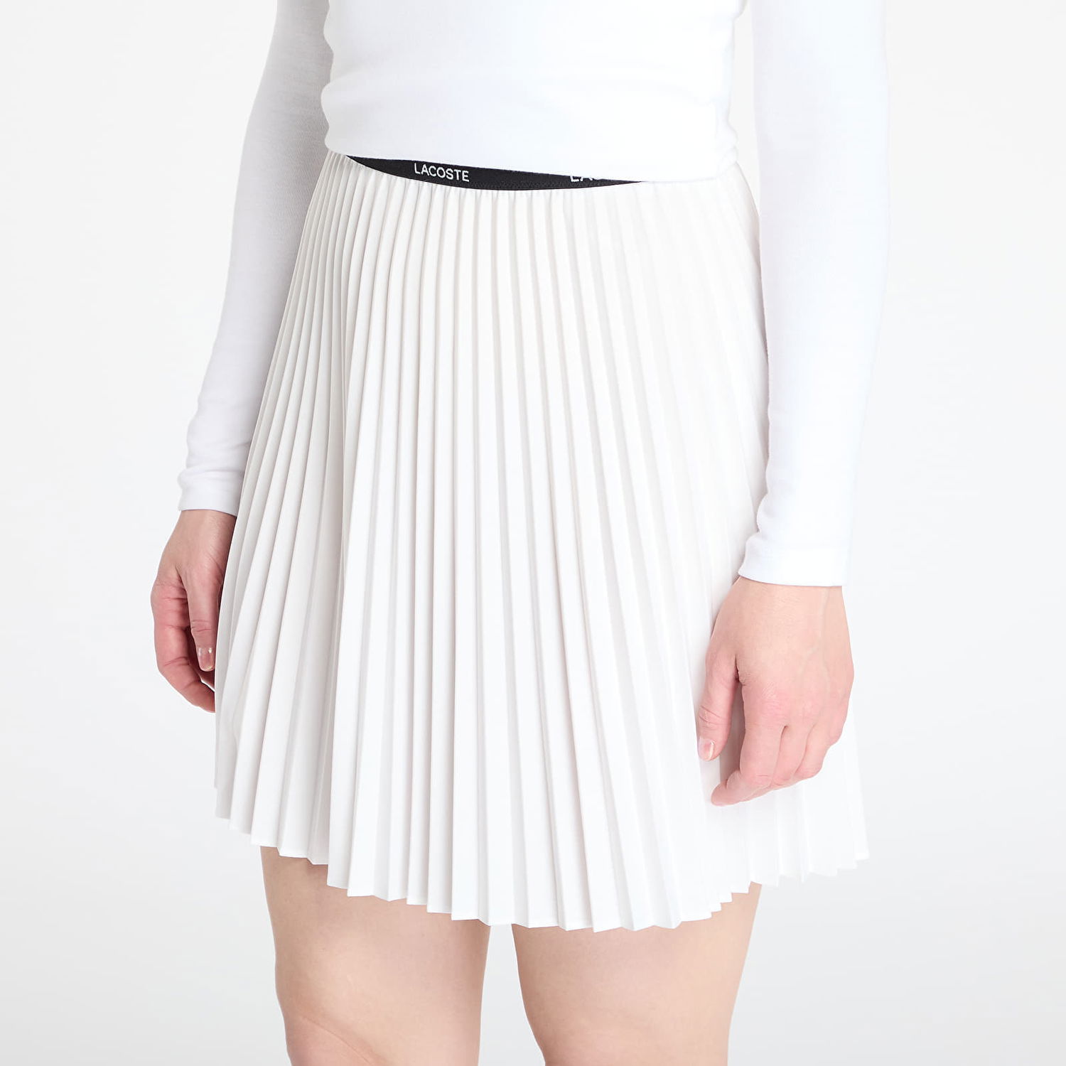 Sukňa Lacoste LACOSTE Pleated Tennis Skirt Biela | JF1403 70V, 1