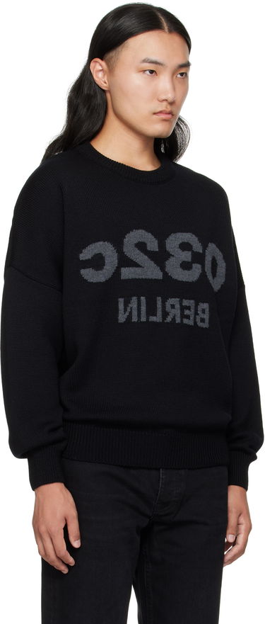 Sveter 032C 032c Selfie Knit Sweater Čierna | F25-URK-1511-000, 1
