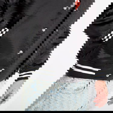 Bomber bunda Human Made HUMAN MADE Nylon Stadium Jacket Čierna | HM30JK038BK, 3