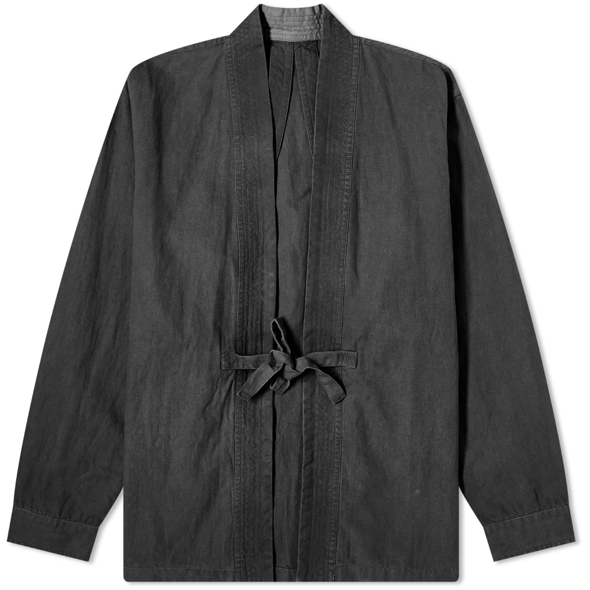 Košeľa Maharishi Hemp Embroded Hanten Shirt Čierna | 4605-BLK, 0