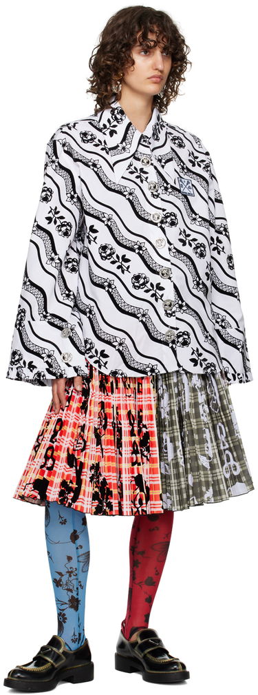 Sukňa Chopova Lowena Chopova Lowena Penstemon Carabiner Pleated Midi Skirt Rôznofarebný | 3136, 3