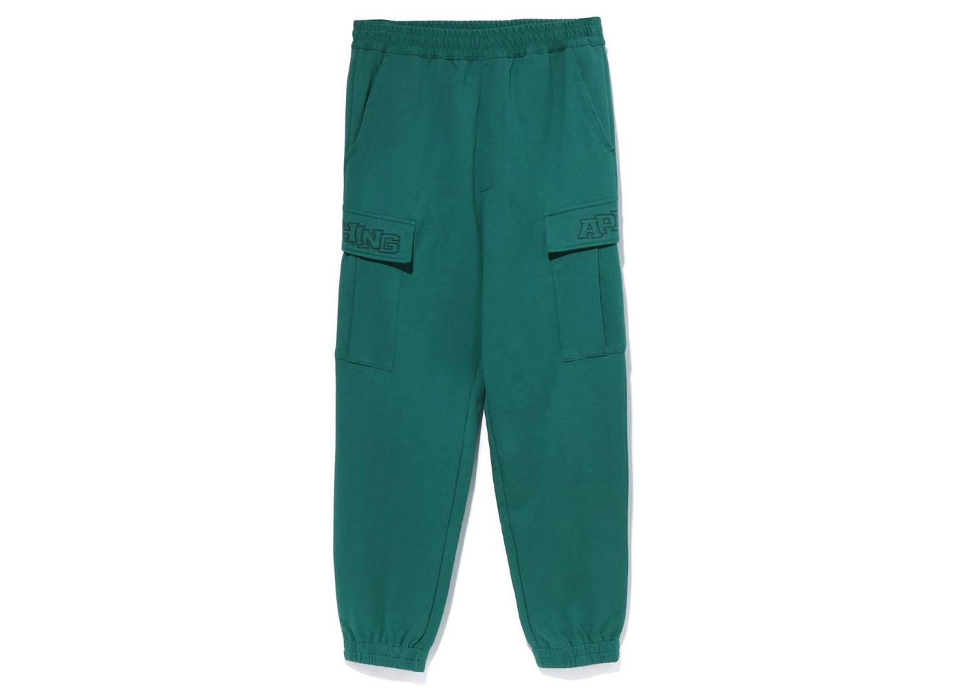 Tepláky BAPE 6 Pocket Relaxed Fit Sweatpants Zelené | 1J30-152-006, 0