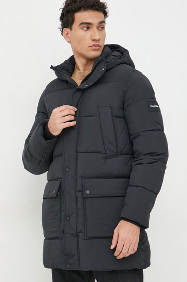 Prešívaná bunda CALVIN KLEIN Puffer Jacket Čierna | K10K110335.9BYY, 0