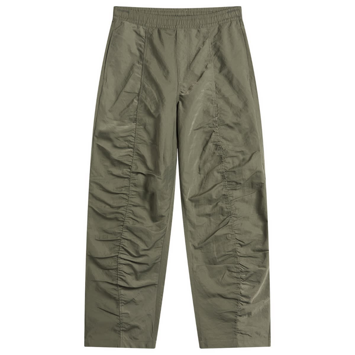 Nohavice OBEY Lula Flight Ruched Pant Zelené | 242020126-SAG, 1