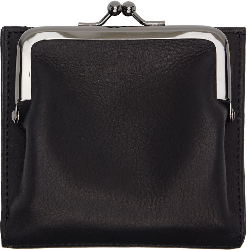 Peňaženka Yohji Yamamoto Yohji Yamamoto Clasp Wallet Čierna | DA-A88-784