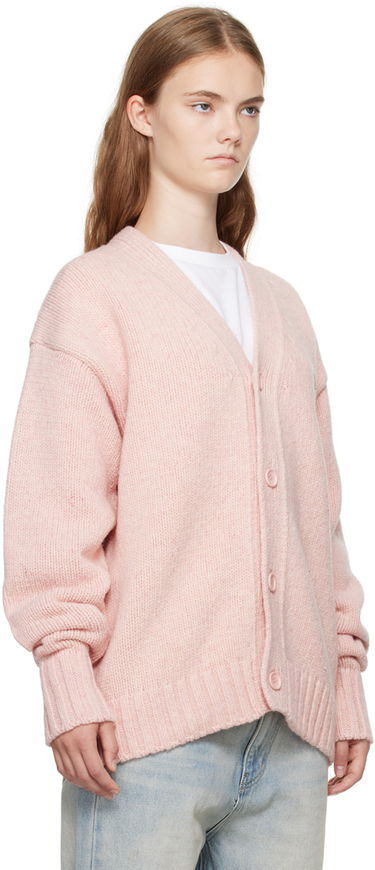Sveter We11done Chunky V-Neck Cardigan Ružová | WD-KC2-24-627-U-LP, 1