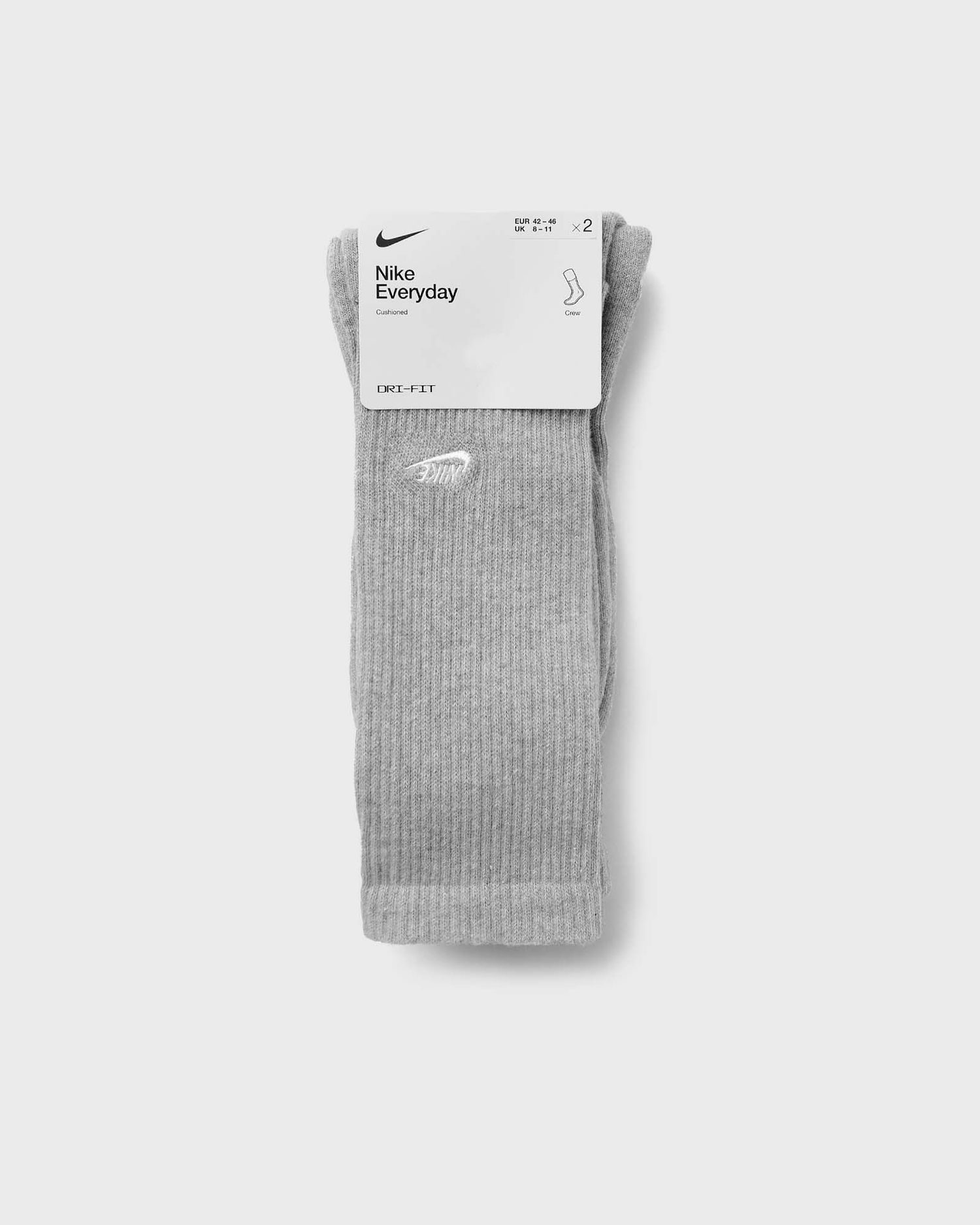Ponožky Nike Everyday Cushioned Crew Socks (2 Pairs) men Šedá | FZ3073-063, 0