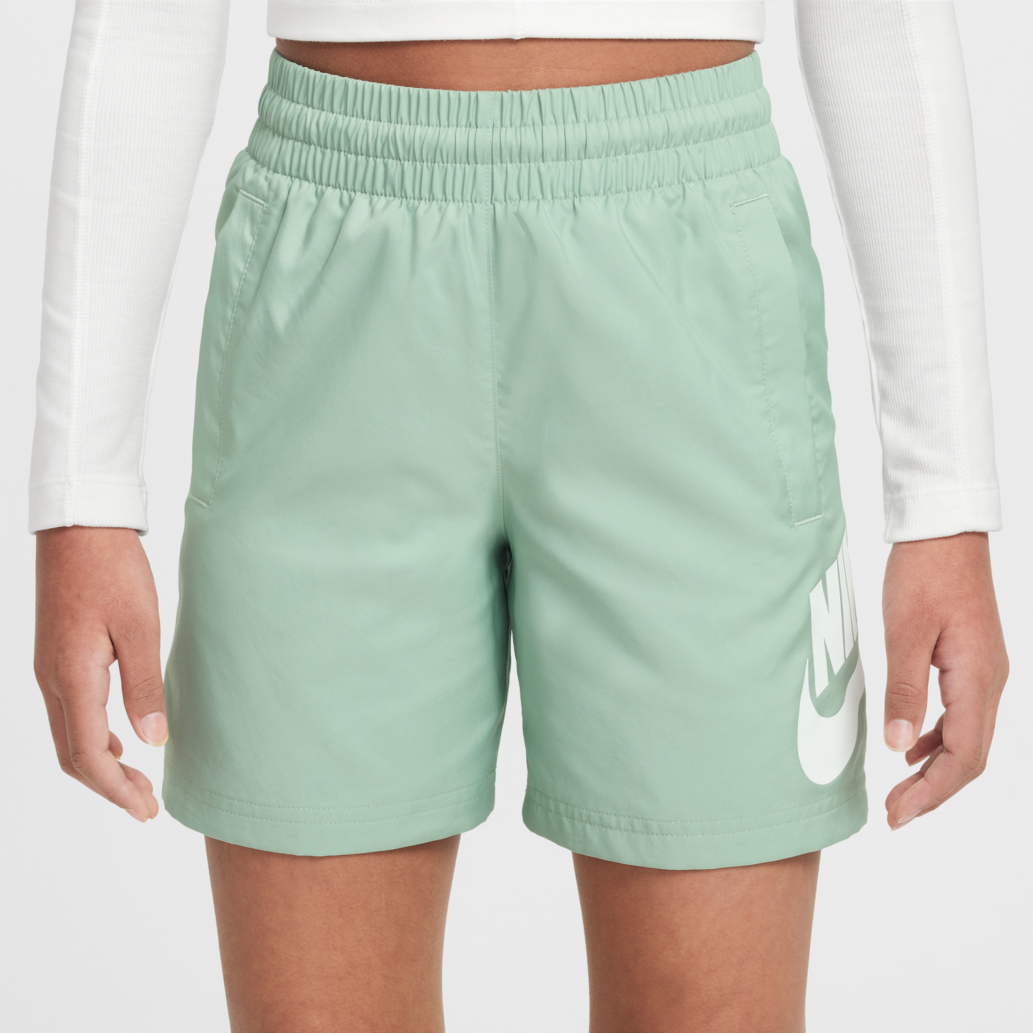 Šortky Nike Sportswear Club Woven Shorts Zelené | HF8138-037, 1